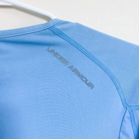 Boys Under Armour Top Blue size M - Picture 4 of 5
